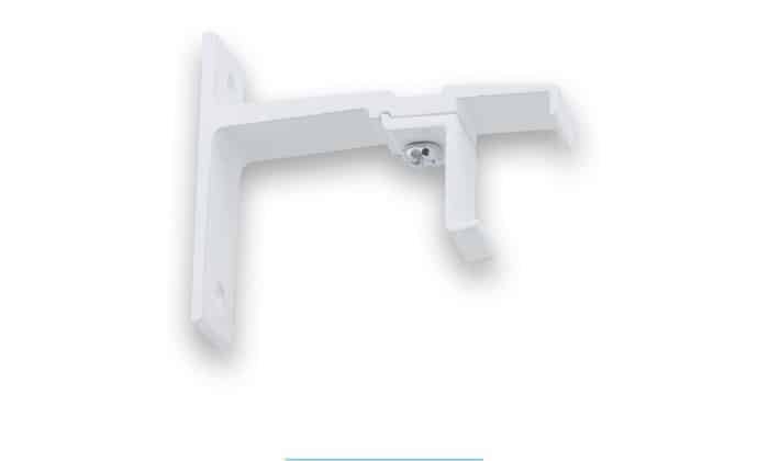 Support mural avec retour 6 cm Rail 100