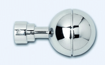 Embout TR20 4540432 — Embout sphère chromé